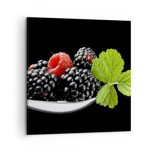 Impression sur toile - Image sur toile - Le goût de la fraîcheur - 50x50 cm