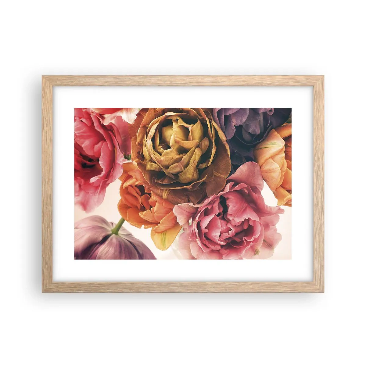 Affiche dans un chêne clair - Poster - La fête de la vie - 40x30 cm