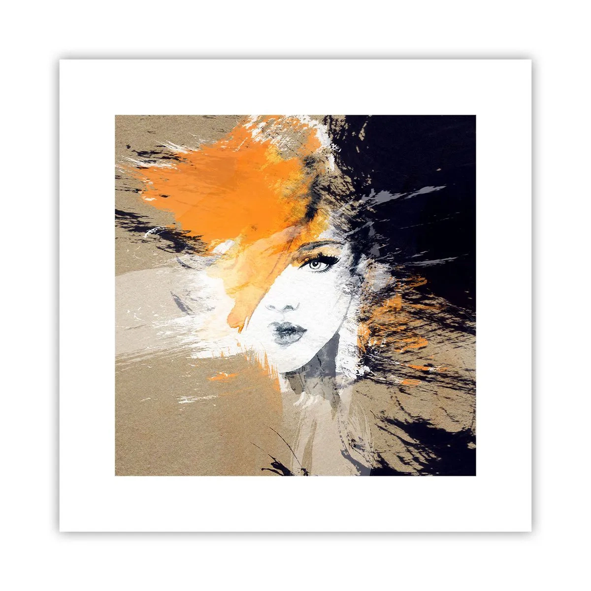 Affiche - Poster - Et la lumière fut - 30x30 cm