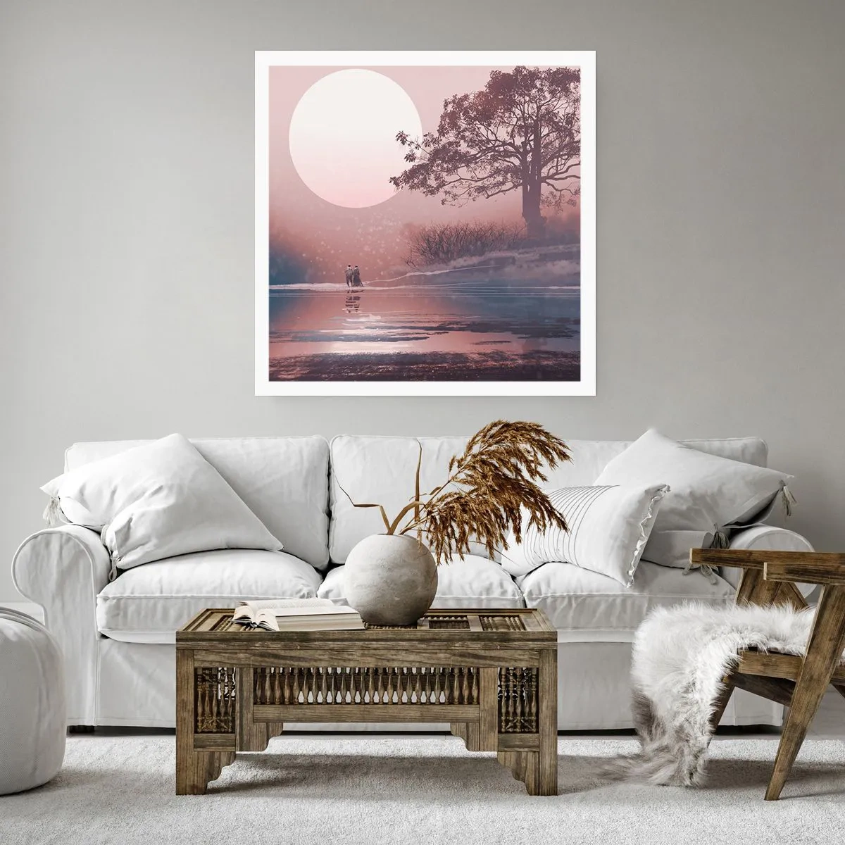 Affiche - Poster - Merveilles de la nuit - 50x50 cm