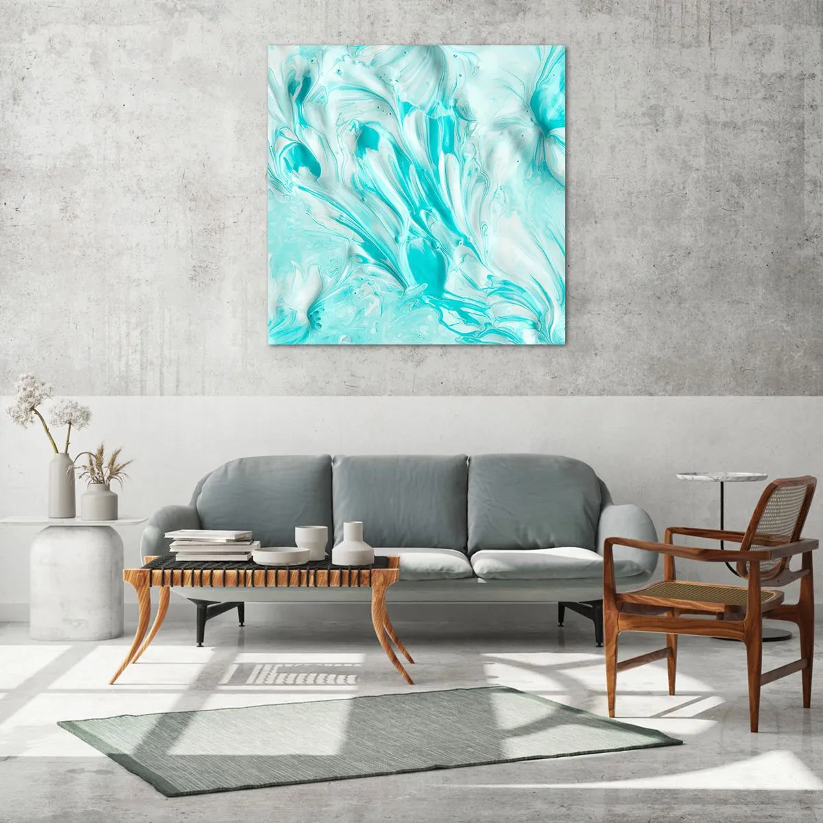 Impression sur verre - Image sur verre - Ensemble pour toujours - 70x70 cm