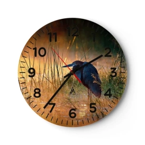 Horloge murale - Pendule murale - Allez, laissez-moi en paix avec ces photos - 40x40 cm