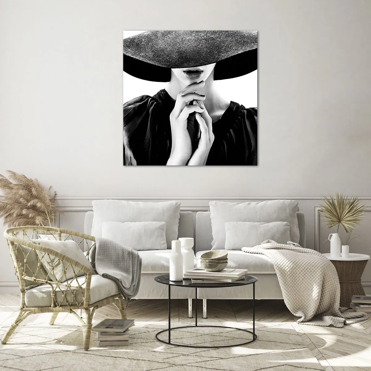 Impression sur verre - Image sur verre - Beauté cachée - 40x40 cm