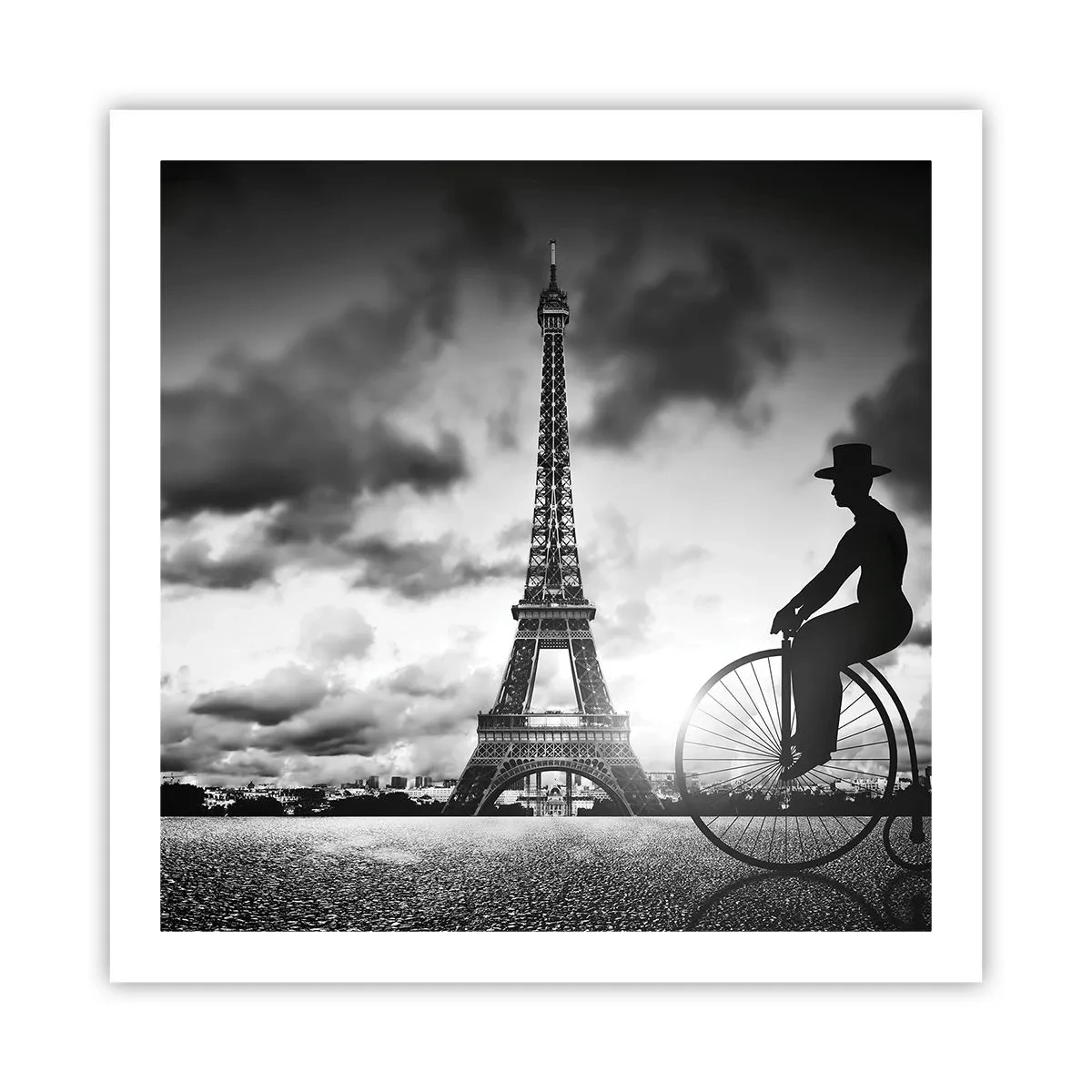 Affiche - Poster - Nostalgie de la Belle Epoque - 60x60 cm