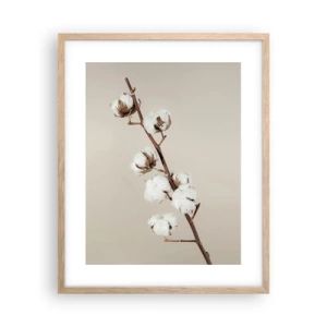 Affiche dans un chêne clair - Poster - A la source de la douceur - 40x50 cm