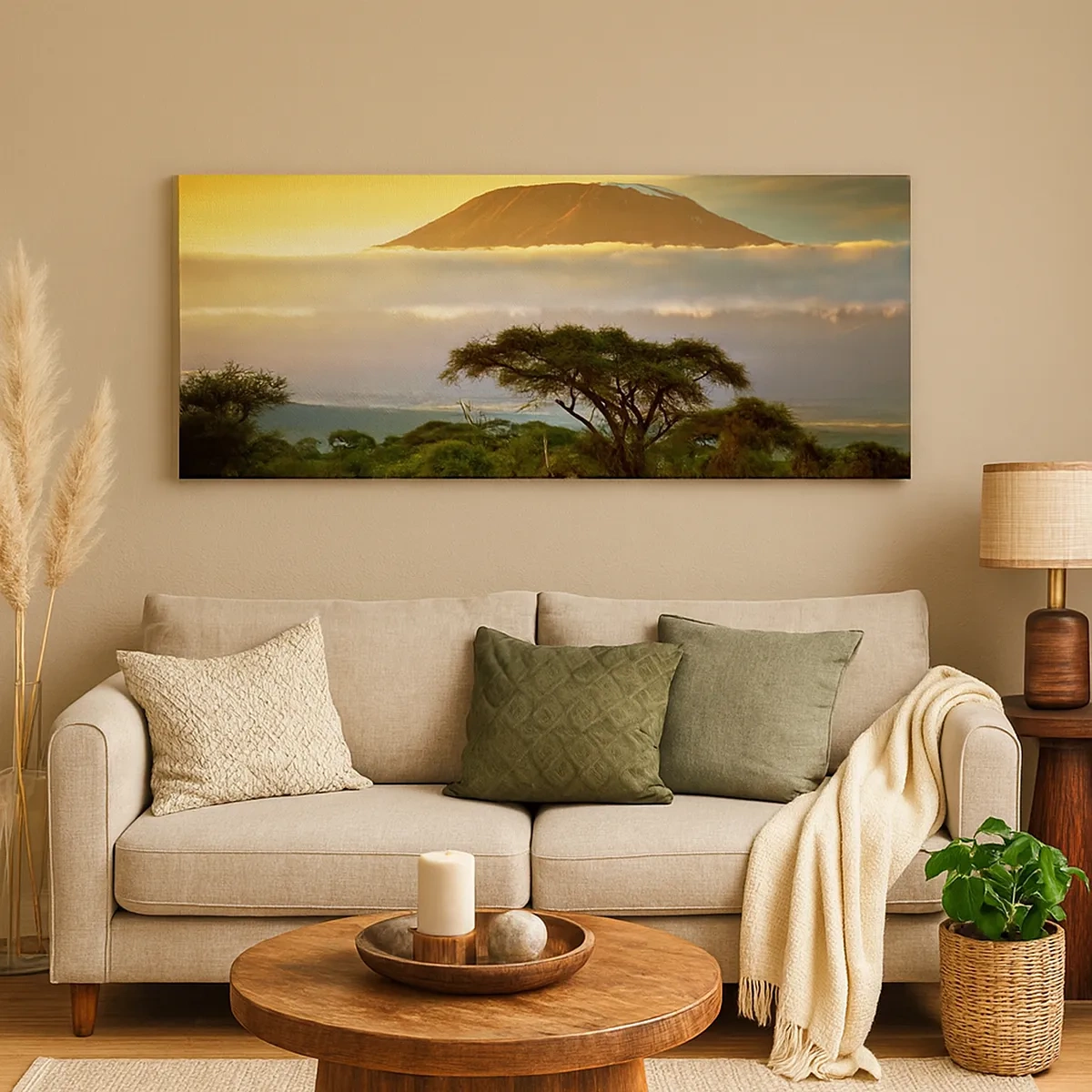 Impression sur toile - Image sur toile - Un rêve de voyageur - 30x30 cm