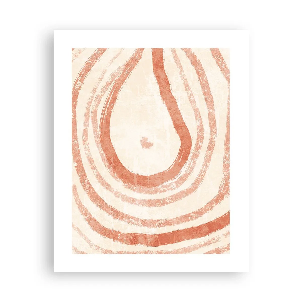 Affiche - Poster - Cercles de corail – composition - 40x50 cm