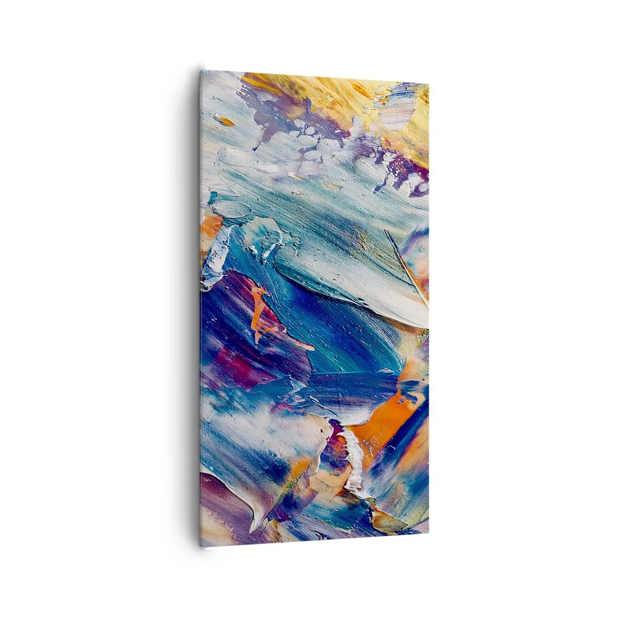 Impression sur toile - Image sur toile - Confusion des couleurs - 65x120 cm