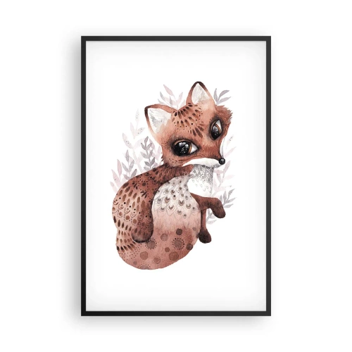 Affiche dans un cadre noir - Poster - Seulement à aimer - 61x91 cm