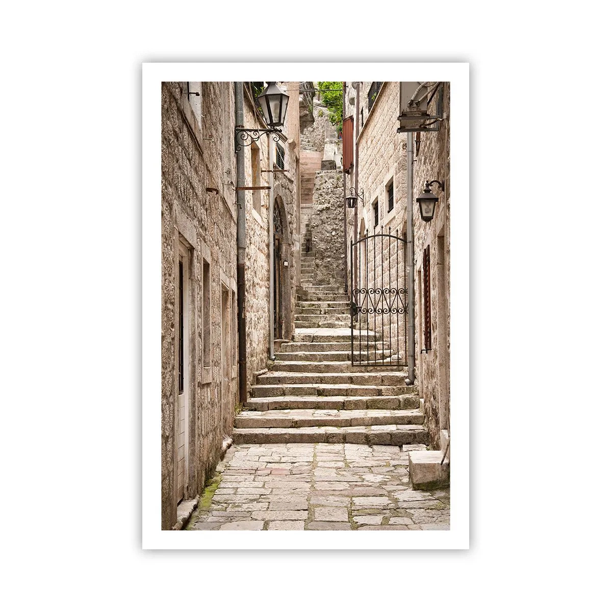 Affiche - Poster - Une vieille ruelle magique - 61x91 cm