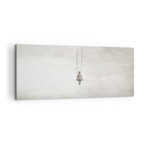 Impression sur toile - Image sur toile - Enfant en nous - 100x40 cm