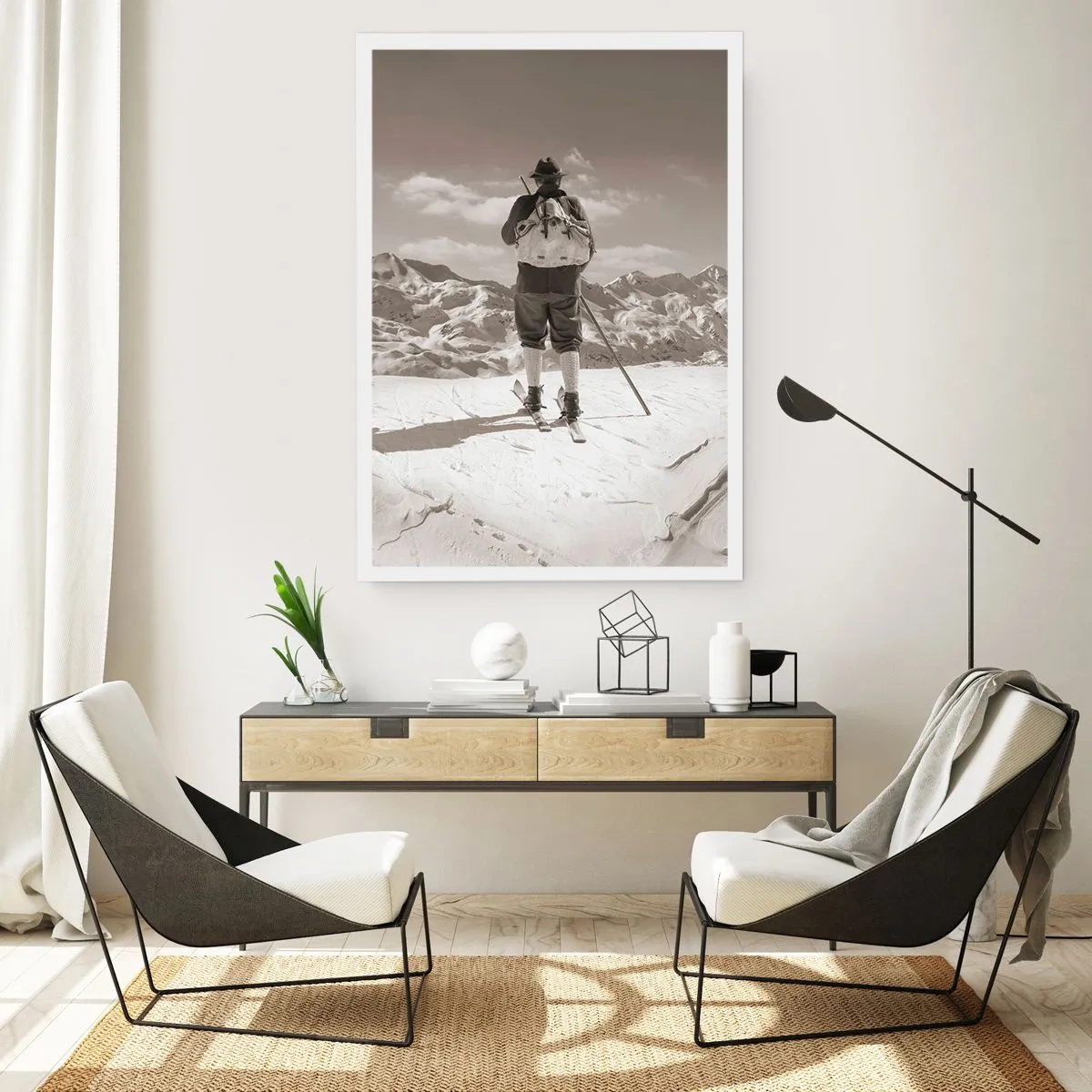 Affiche - Poster - Toutes les mêmes ces montagnes - 30x40 cm