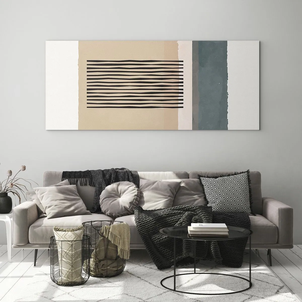 Impression sur verre - Image sur verre - Tout est en ordre - 100x40 cm