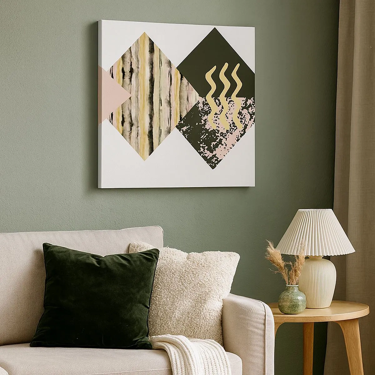 Impression sur toile - Image sur toile - Pas si simple - 30x30 cm