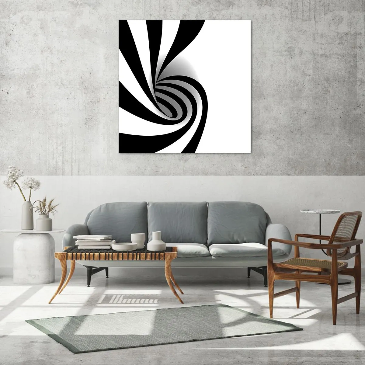 Impression sur verre - Image sur verre - Et pourtant ça tourne - 30x30 cm