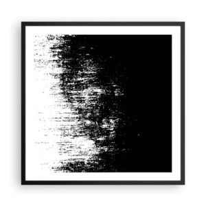 Affiche dans un cadre noir - Poster - Et le gagnant est ... - 60x60 cm