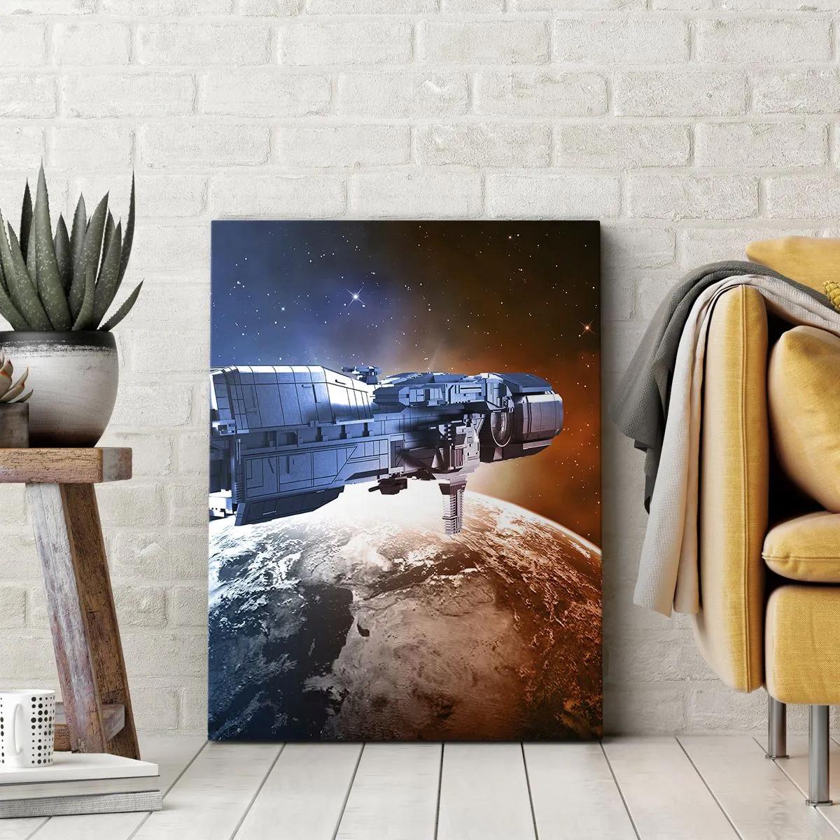 Impression sur toile - Image sur toile - Un observateur attentif - 45x80 cm