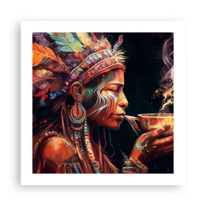 Affiche - Poster - Rituel magique - 50x50 cm