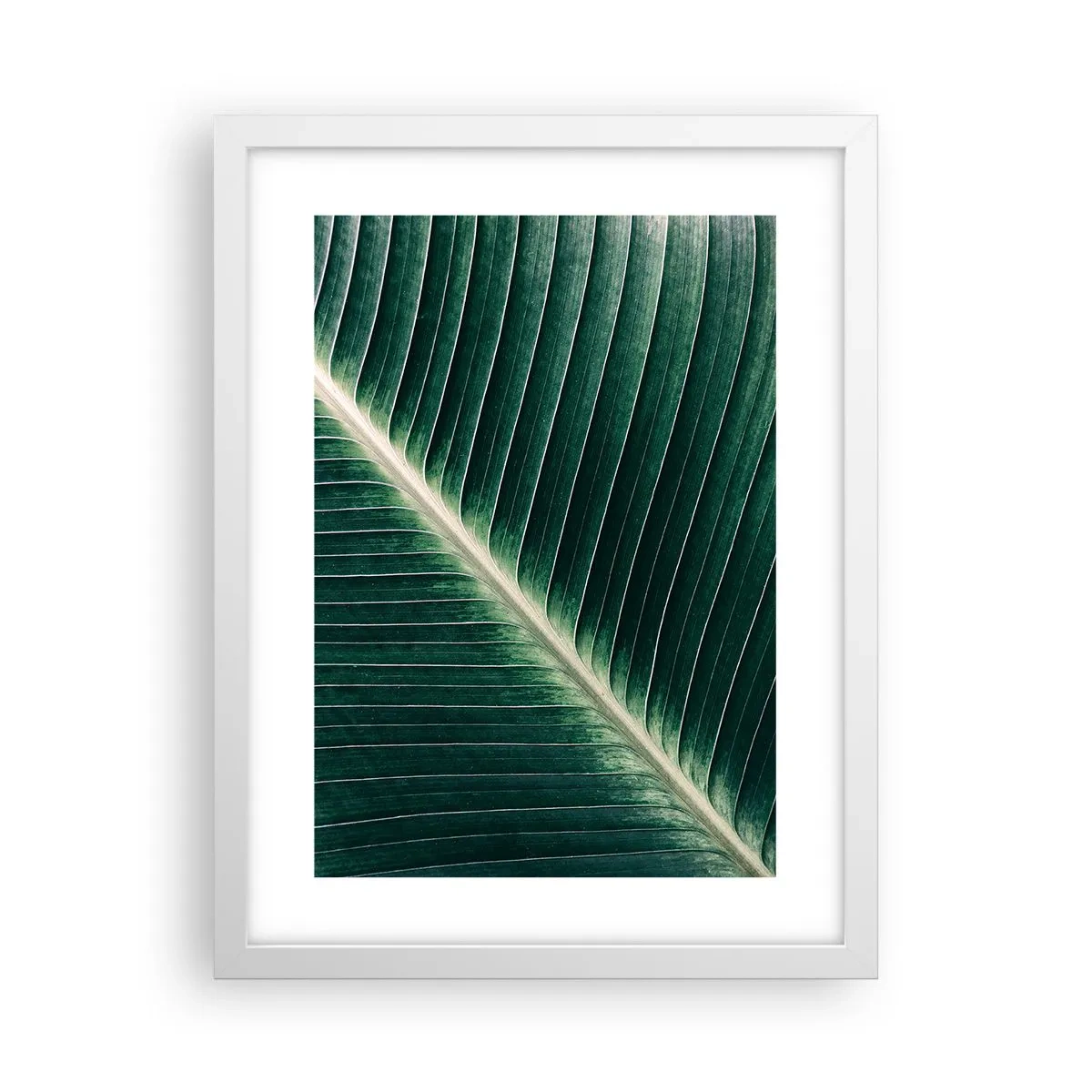 Affiche dans un cadre blanc - Poster - Le rythme de la nature - 30x40 cm