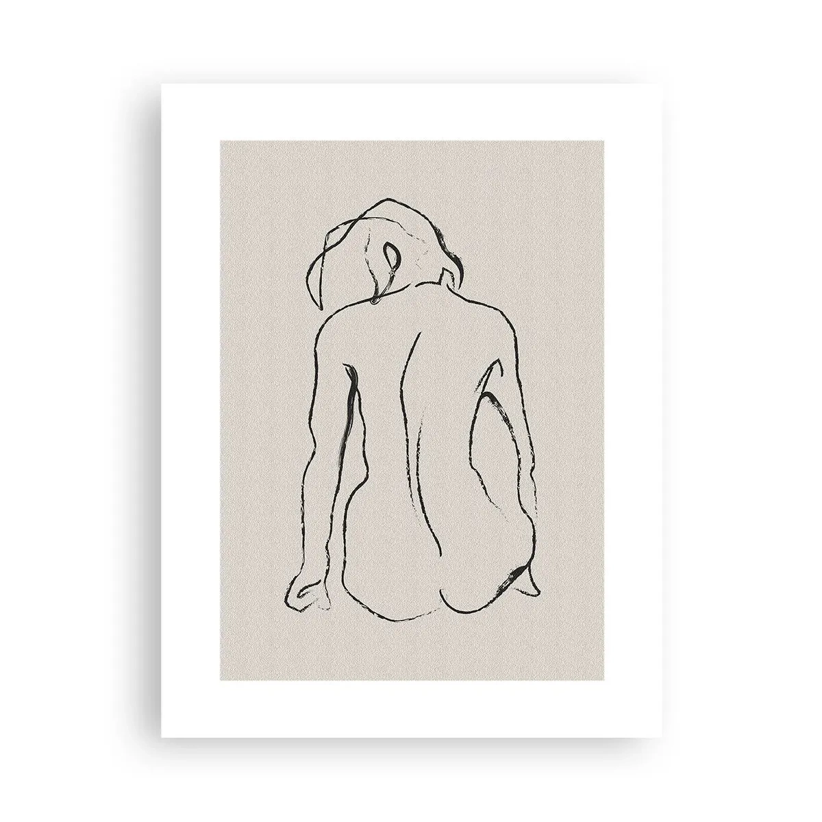 Affiche - Poster - Femme nue - 30x40 cm