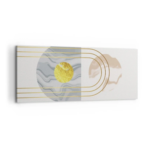 Impression sur toile - Image sur toile - Clareté et brillance - 100x40 cm