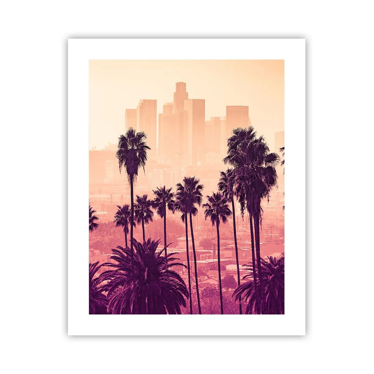 Affiche - Poster - Paysage californien - 40x50 cm