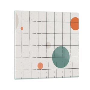 Impression sur verre - Image sur verre - Piégé. Nous ou eux ? - 70x70 cm