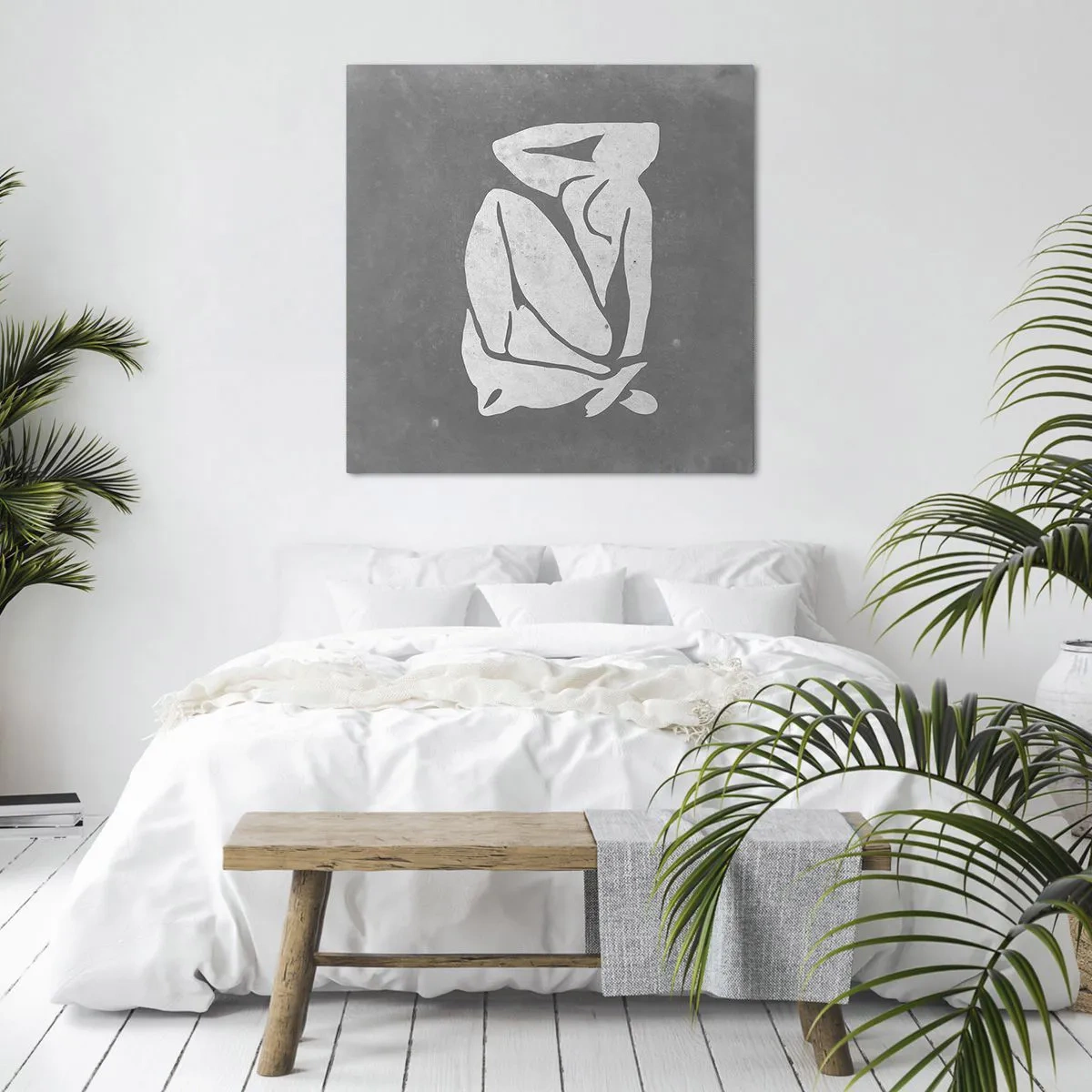 Impression sur toile - Image sur toile - En pensée - 50x50 cm