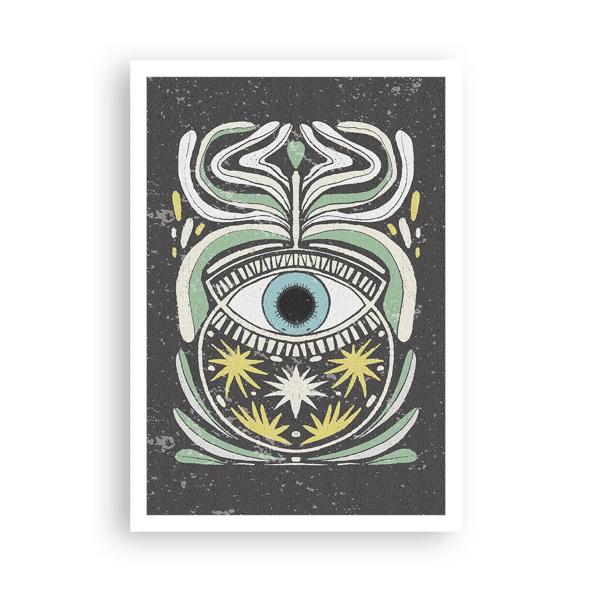 Affiche - Poster - Rituels tribaux - 70x100 cm