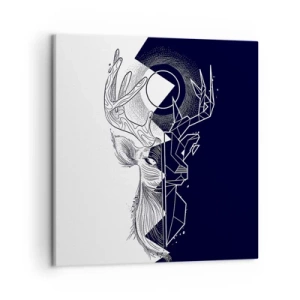 Impression sur toile - Image sur toile - La lutte et l'unité des contraires - 50x50 cm