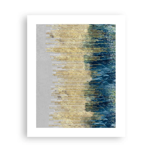 Affiche - Poster - Bordure dorée - 40x50 cm