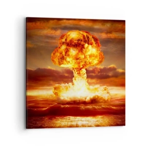 Impression sur toile - Image sur toile - Et la fin viendra - 70x70 cm