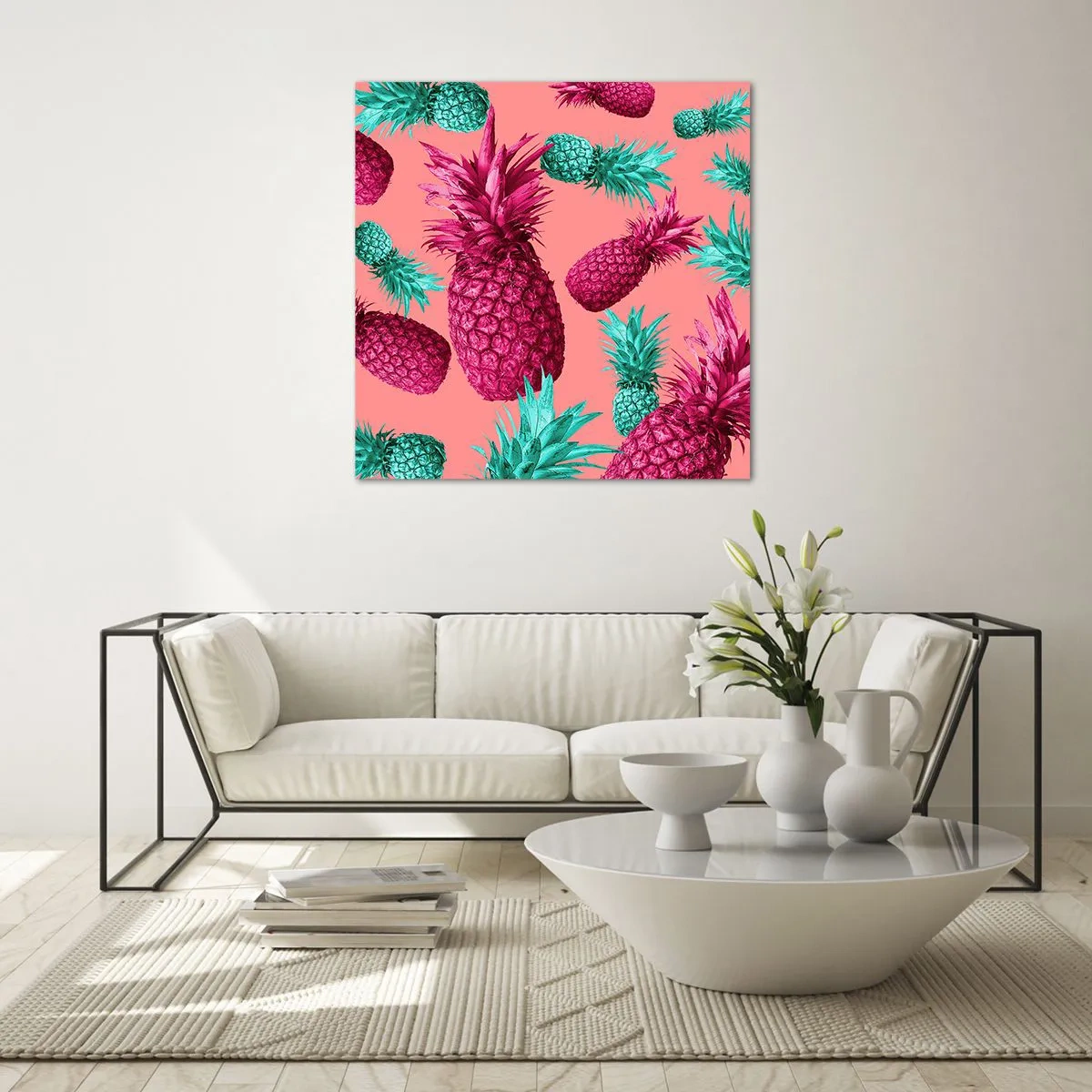 Impression sur verre - Image sur verre - La liberté est douce - 40x40 cm