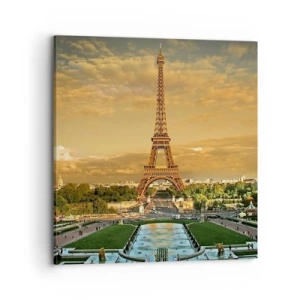 Impression sur toile - Image sur toile - La reine de Paris - 70x70 cm