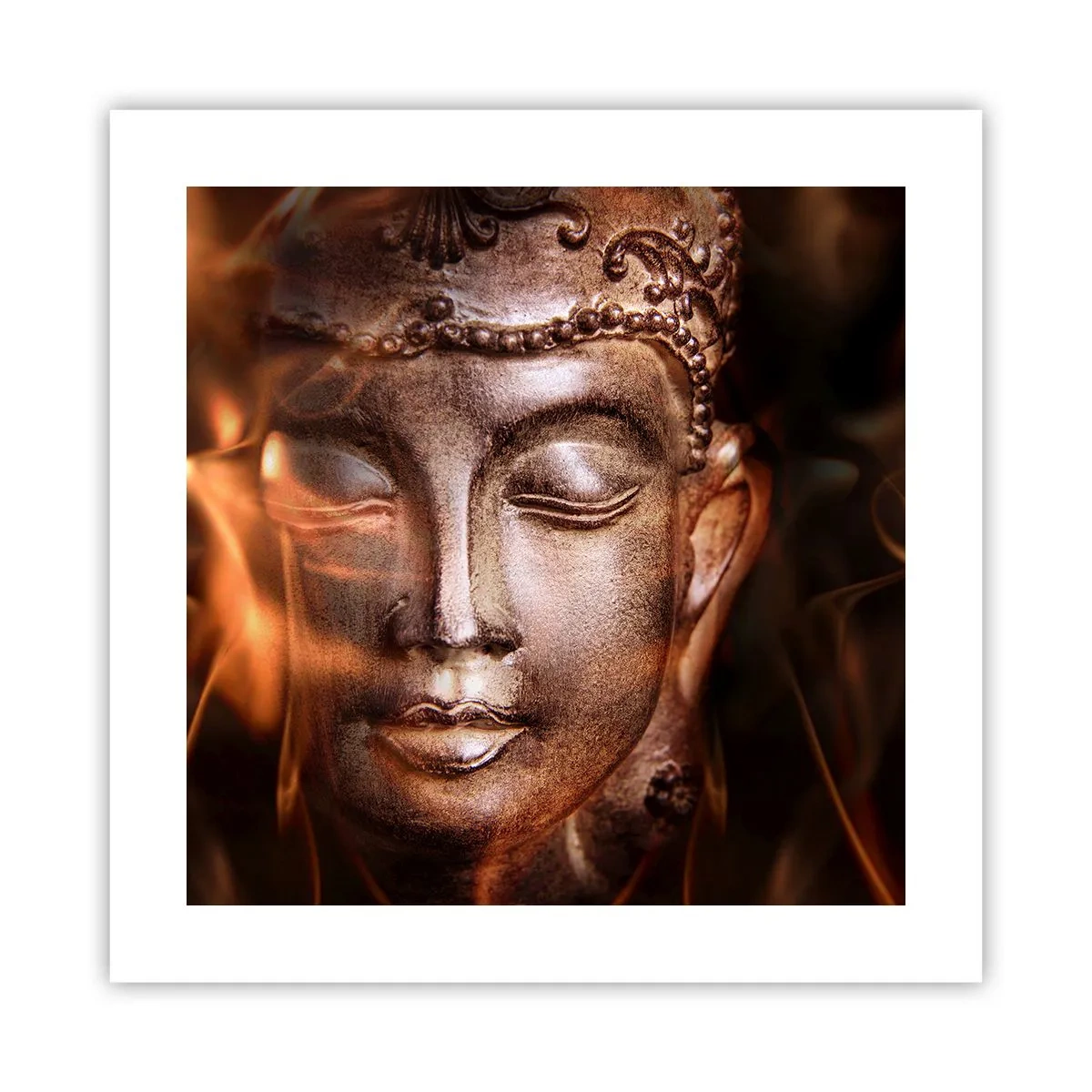 Affiche - Poster - Il n'existe qu'ici et maintenant - 40x40 cm