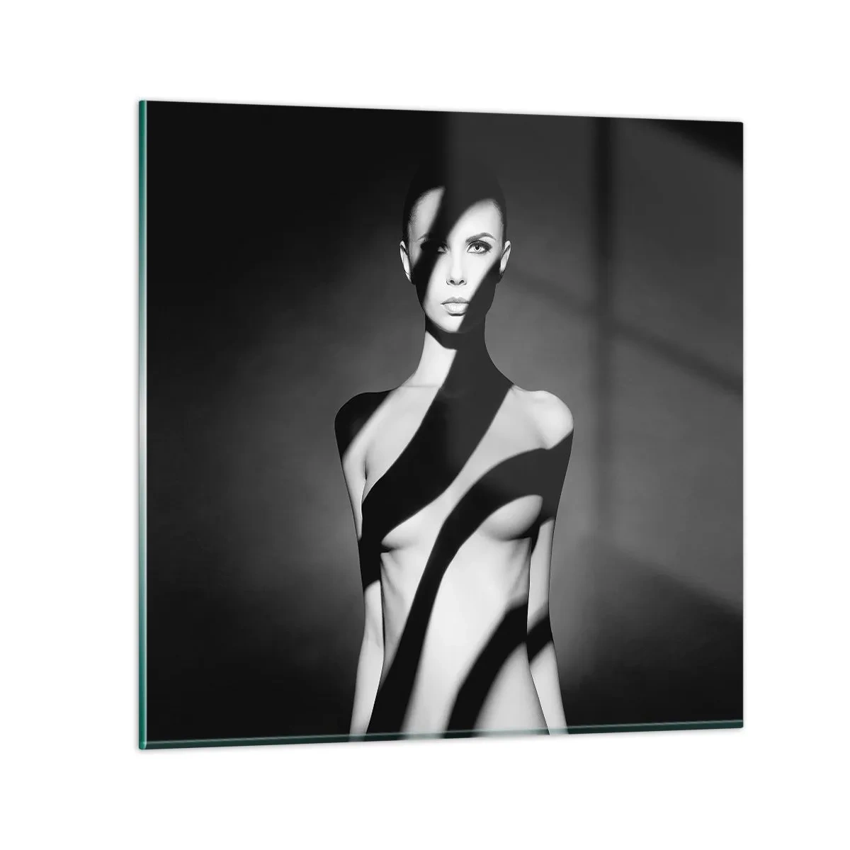 Impression sur verre - Image sur verre - Dans la brillance et l'ombre - 50x50 cm