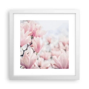 Affiche dans un cadre blanc - Poster - Idéal de la subtilité - 30x30 cm