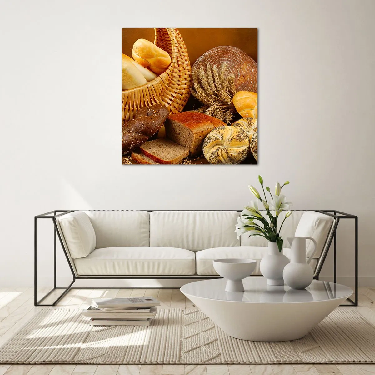 Impression sur verre - Image sur verre - On s'en est encore sorti - 30x30 cm