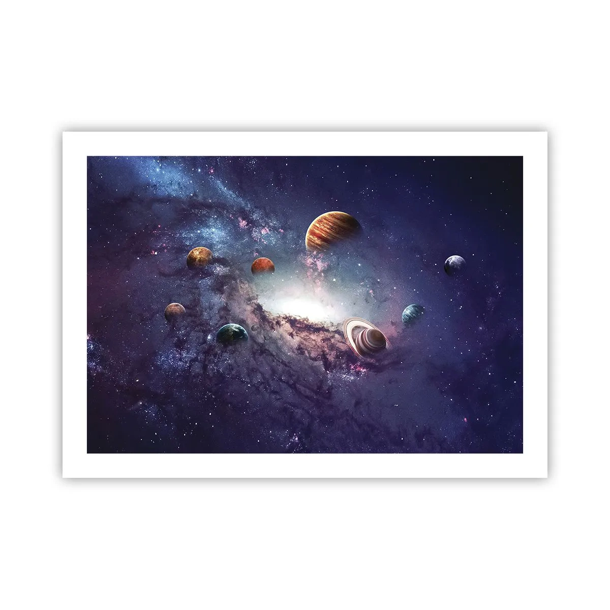 Affiche - Poster - Système de danse solaire - 70x50 cm