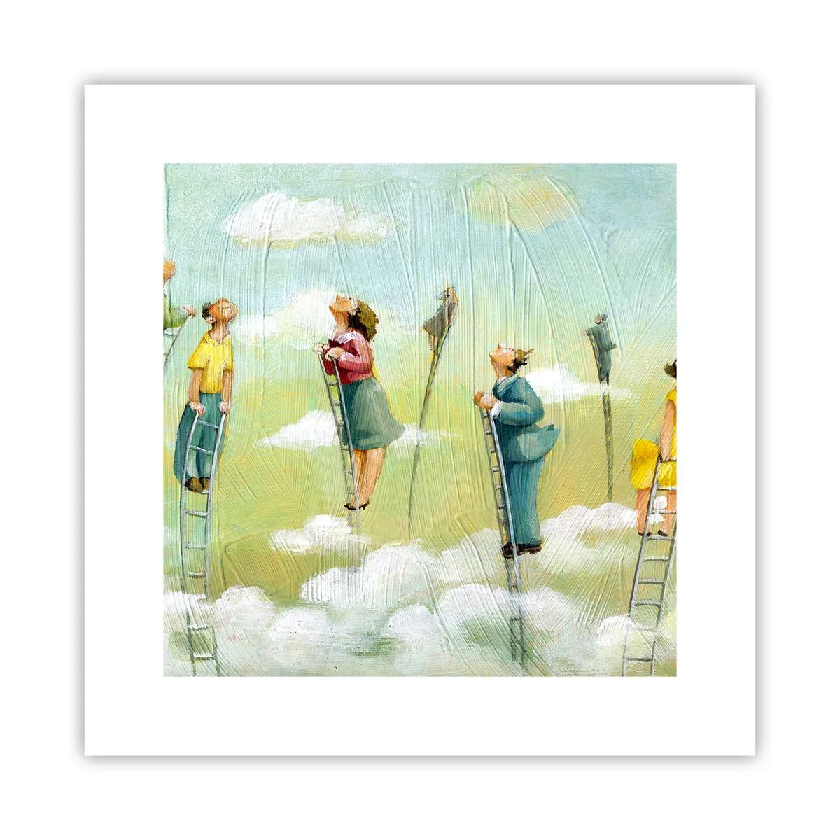 Affiche - Poster - Derrière ton rêve - 30x30 cm