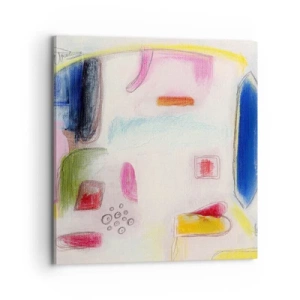 Impression sur toile - Image sur toile - Plus convexe que concave ou plat - 70x70 cm