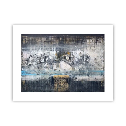 Affiche - Poster - Comme sur la glace, comme après décembre - 40x30 cm