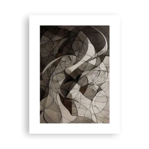 Affiche - Poster - Circulation des couleurs de la terre - 30x40 cm