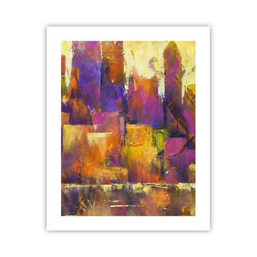 Affiche - Poster - Composition métropolitaine - 40x50 cm