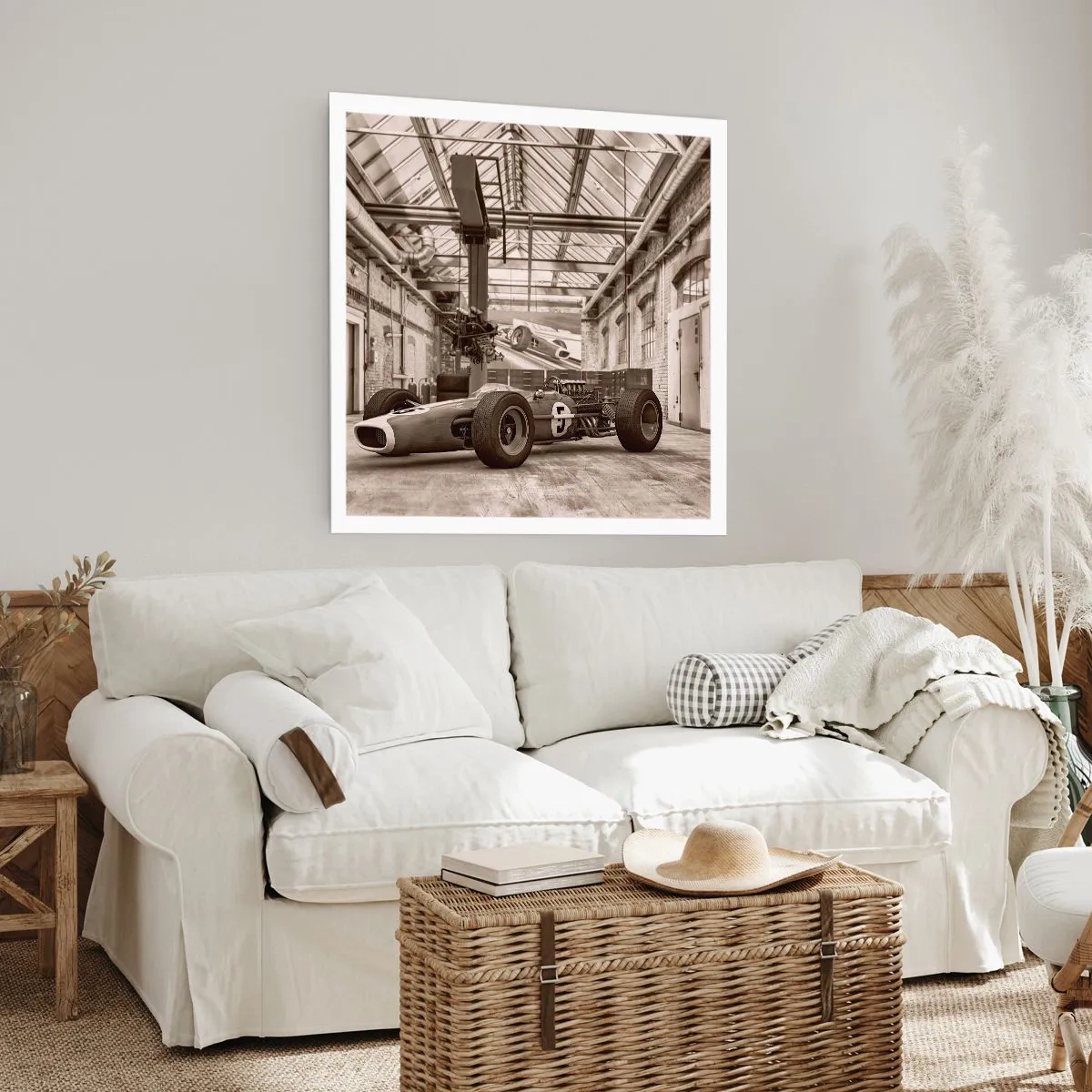 Affiche - Poster - Le repos du guerrier - 40x40 cm