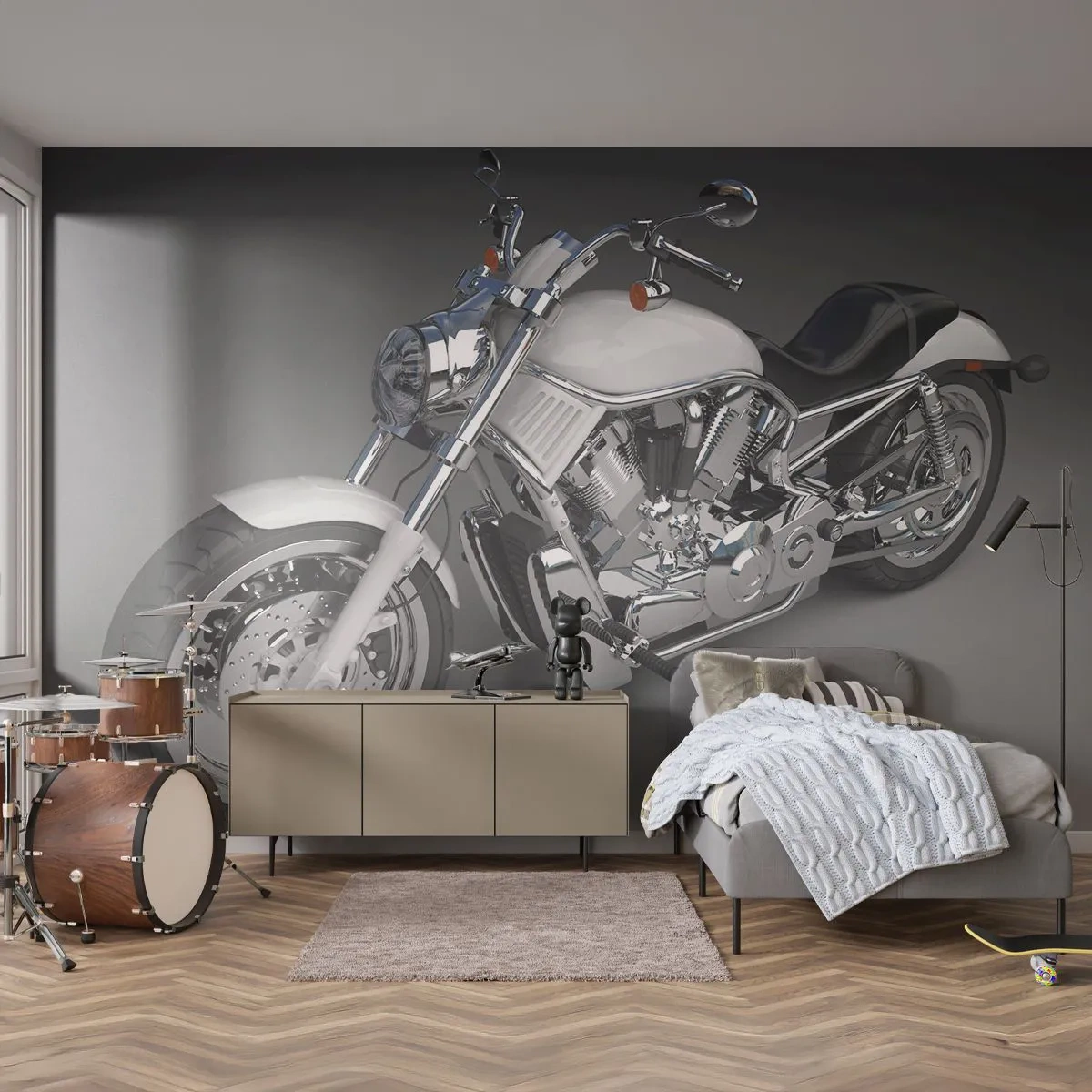 Papier Peint Photo Premium Sand - Jusqu'à ce que tu t'agenouilles - Automobile, Moto, Voyages - 500x350 cm