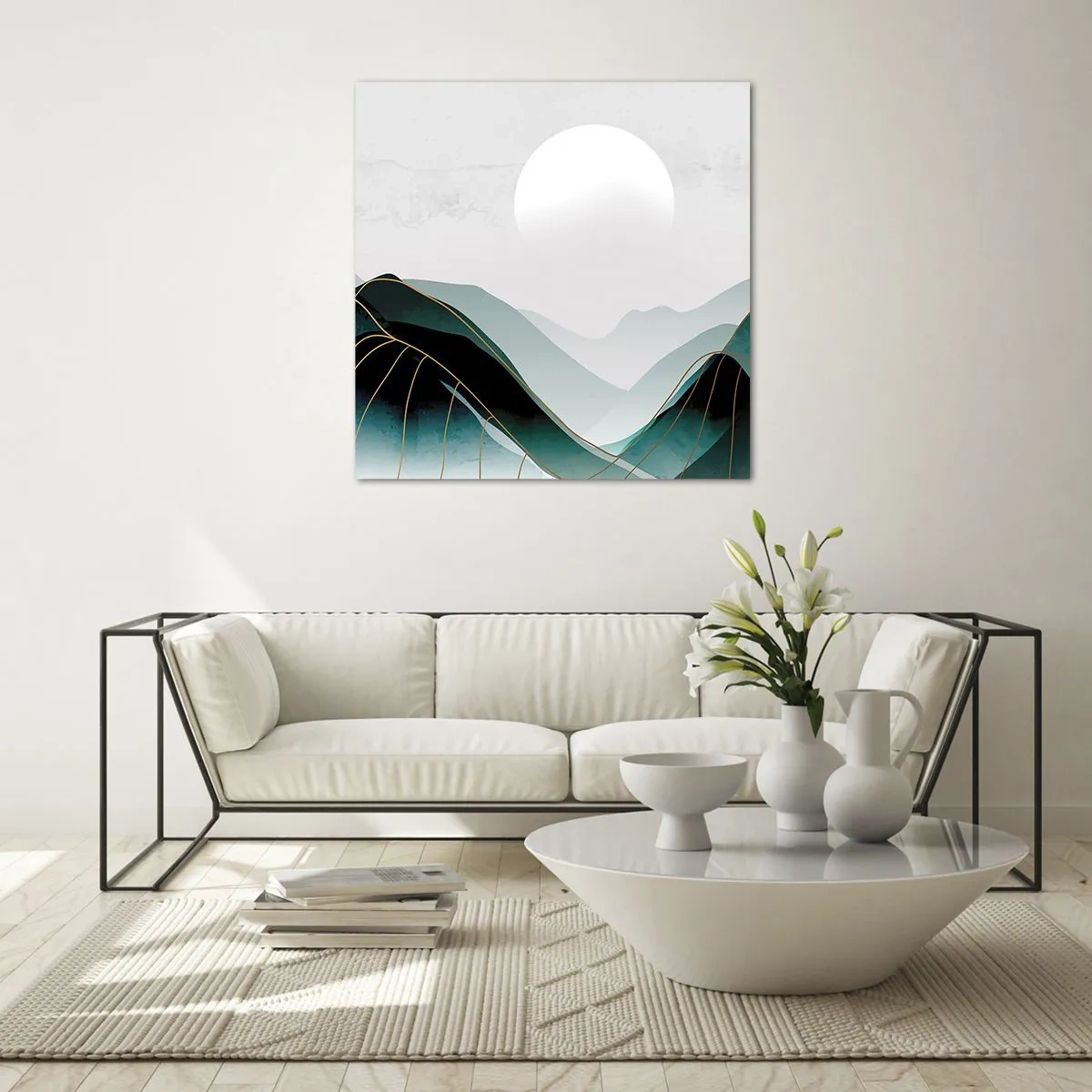 Impression sur verre - Image sur verre - En pleine majesté - 70x70 cm