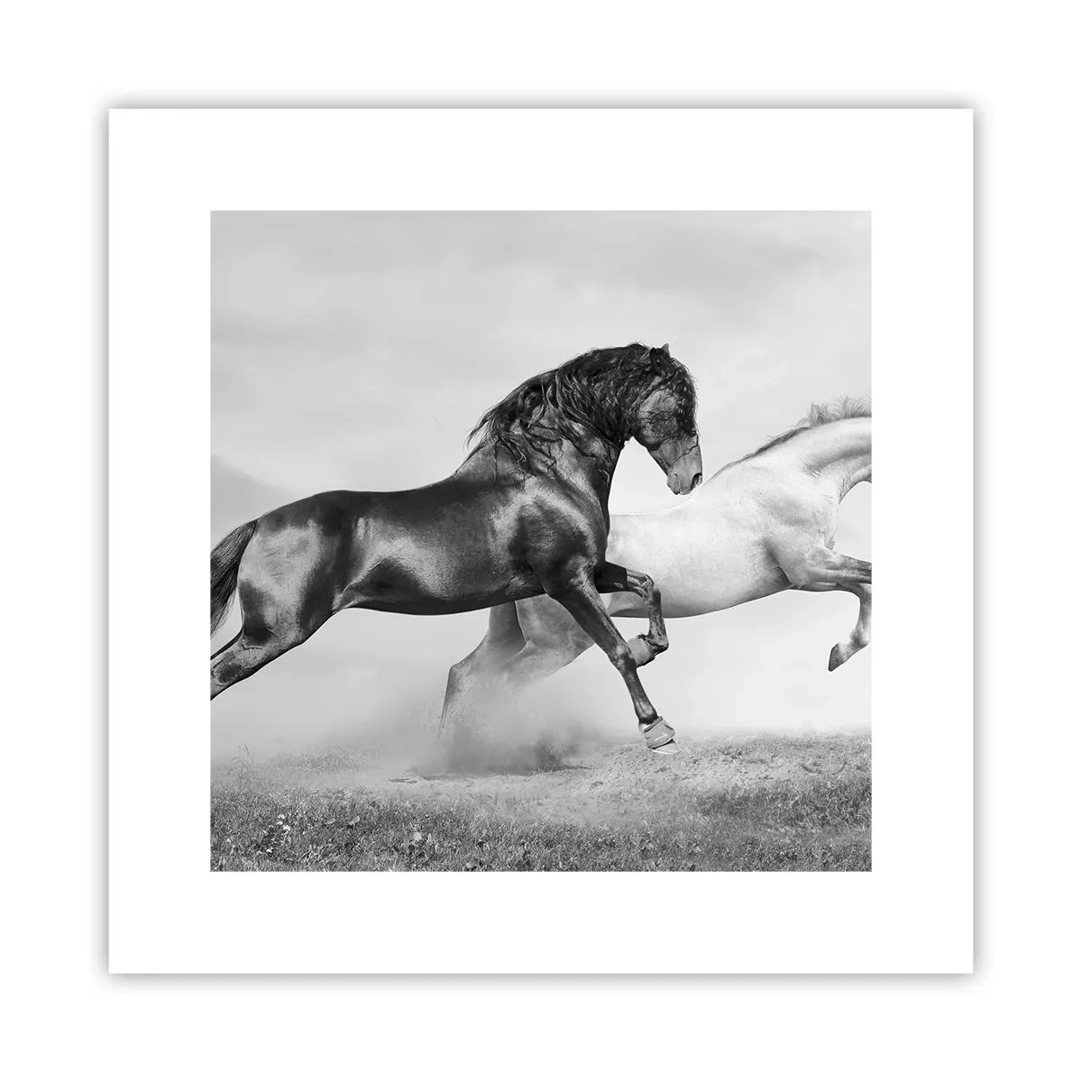 Affiche - Poster - Anges et démons - 30x30 cm