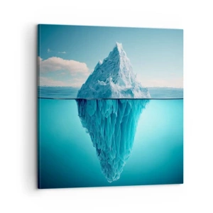 Impression sur toile - Image sur toile - Reine de Glace - 60x60 cm