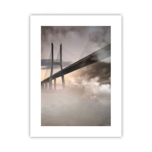 Affiche - Poster - Sur la rivière qui n'existe pas - 30x40 cm